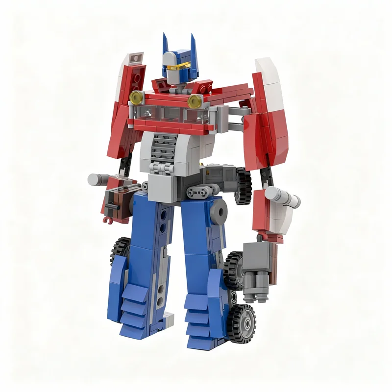 390pcs MOC Transformer Optimus Prime Model Building Blocks Construction Toy Christmas Gifts DIY Creative Idea Education Assemble
390pcs MOC Transformer Optimus Prime Model Building Blocks Construction Toy Christmas Gifts DIY Creative Idea Education Assemble
