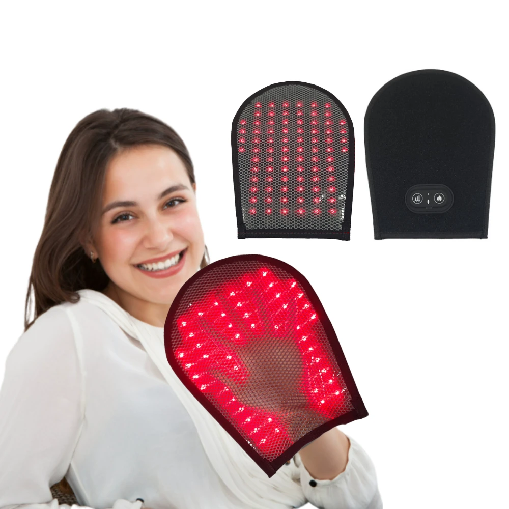 Беспроводная перчатка для терапии красным светом для рук, облегчение боли в ближнем инфракрасном свете 660 и 850 нм при артрите, запястном туннеле, боль в мышцах
Беспроводная перчатка для терапии красным светом для рук, облегчение боли в ближнем инфракрасном свете 660 и 850 нм при артрите, запястном туннеле, боль в мышцах