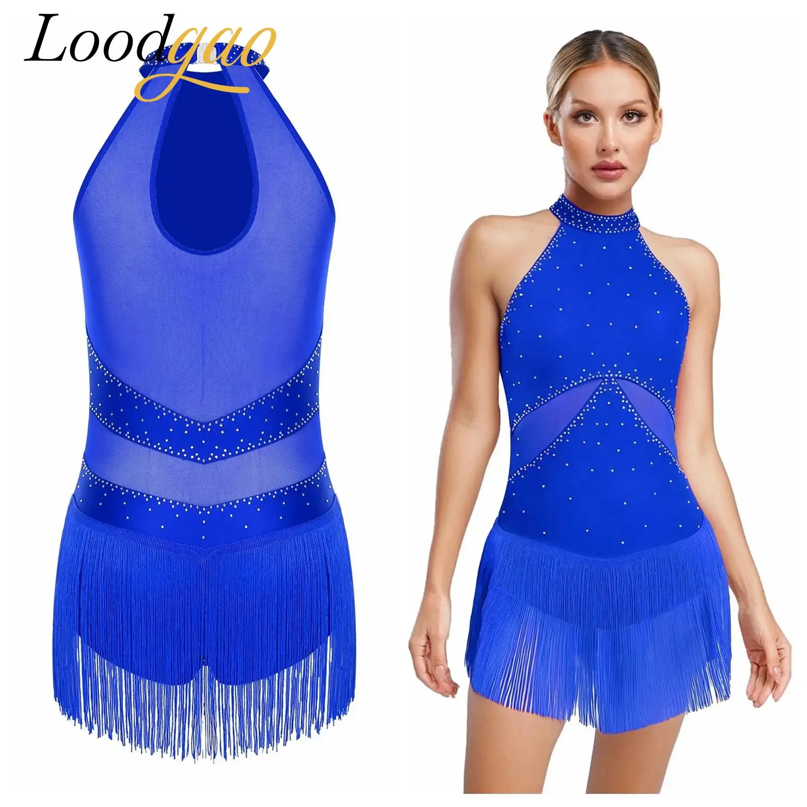 Женский костюм для латинского танца чача, купальник со стразами и кисточками, сетчатое трико, платье для выступлений на сцене, танцевальный костюм для катания на коньках
Женский костюм для латинского танца чача, купальник со стразами и кисточками, сетчатое трико, платье для выступлений на сцене, танцевальный костюм для катания на коньках