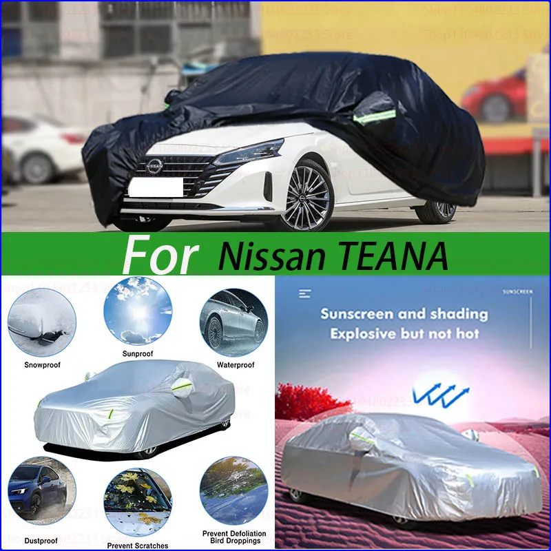 Car Cover Waterproof Dustproof UV Outdoor Protection Universal Dust Cover Black Car Shell Cover For Nissan TEANA
Car Cover Waterproof Dustproof UV Outdoor Protection Universal Dust Cover Black Car Shell Cover For Nissan TEANA