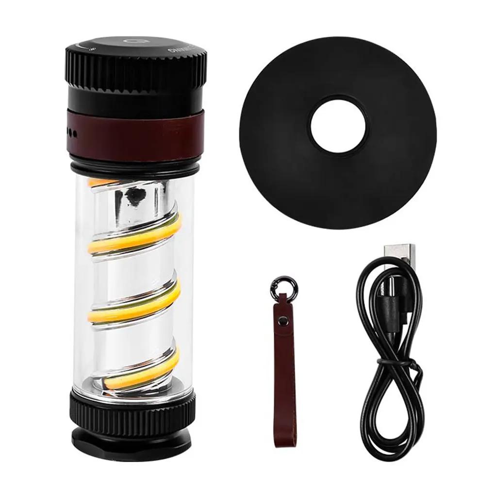 1 Set PC Tent Lamp Spiral IP44 Waterproof 300lm Rechargeable Adjustable Outdoor Camping Hiking Light Flashlight
1 Set PC Tent Lamp Spiral IP44 Waterproof 300lm Rechargeable Adjustable Outdoor Camping Hiking Light Flashlight