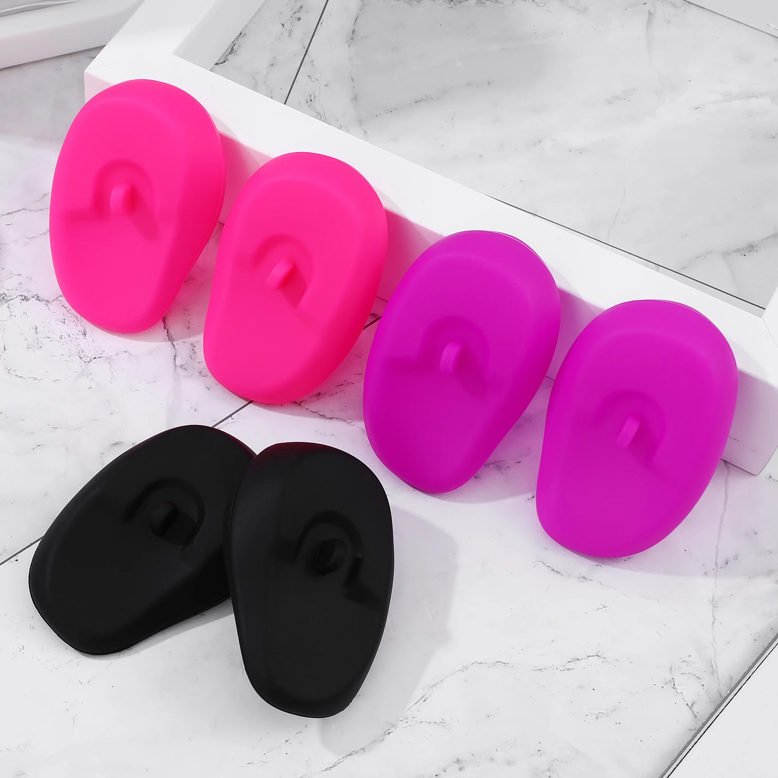 3 Pairs Staining Earmuffs Hair Dye Cover Reusable Salon Ear Protection Salon Ear Protection Silicone Waterproof
3 Pairs Staining Earmuffs Hair Dye Cover Reusable Salon Ear Protection Salon Ear Protection Silicone Waterproof