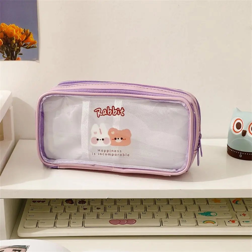 Pencil Bag Useful Bear Rabbit Print Stationery Case Waterproof Storage Pencil Pouch
Pencil Bag Useful Bear Rabbit Print Stationery Case Waterproof Storage Pencil Pouch
