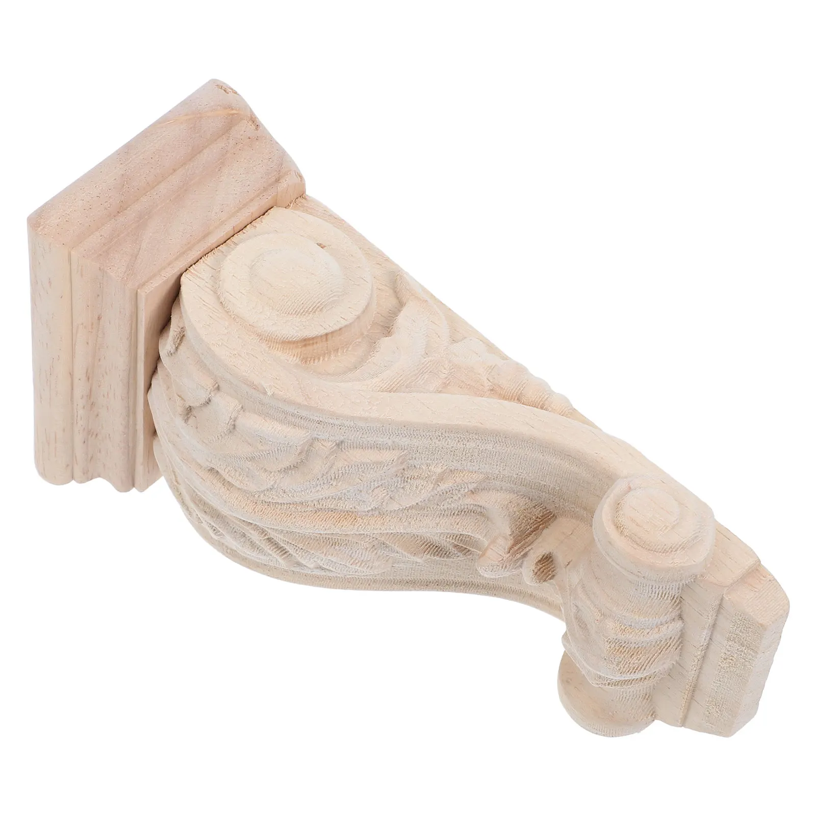 Solid Wood Carved 8x15x5cm Retro Decorative Small Wood Corbels Roman Column Capital Wooden Sill HomeDIY
Solid Wood Carved 8x15x5cm Retro Decorative Small Wood Corbels Roman Column Capital Wooden Sill HomeDIY