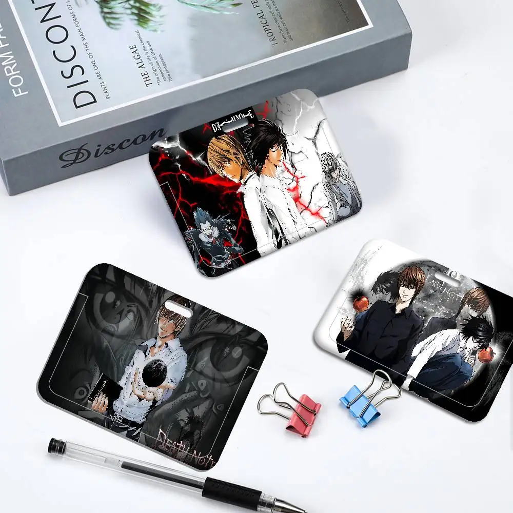 Популярный аниме-кейс для рабочих пропусков Death Note, держатель для удостоверений личности, бейджей и пропусков с ремешком для сотрудников
Популярный аниме-кейс для рабочих пропусков Death Note, держатель для удостоверений личности, бейджей и пропусков с ремешком для сотрудников