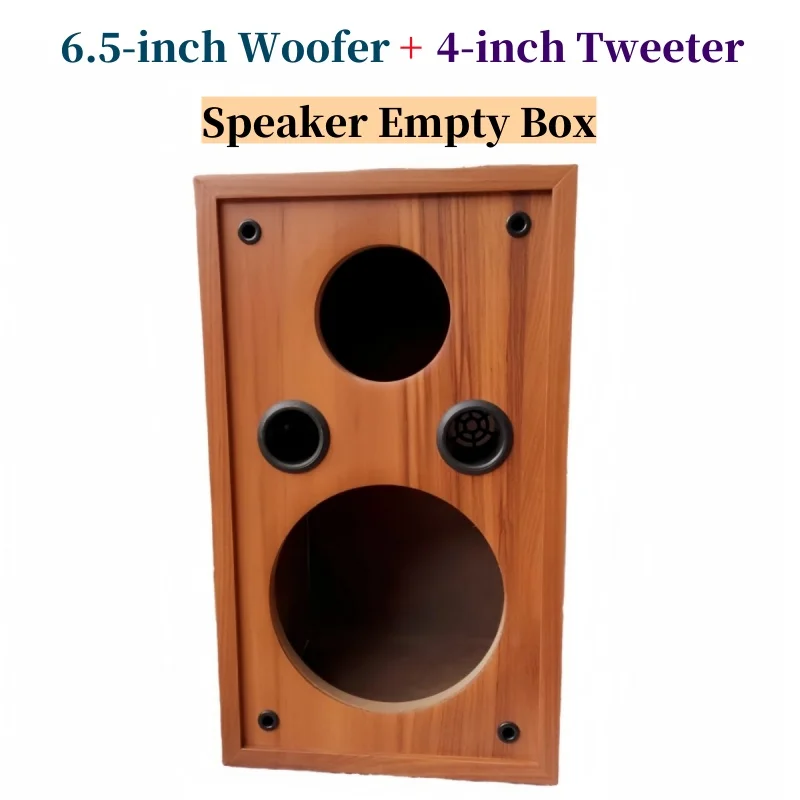 6.5-inch Woofer 4-inch Tweeter Empty Box, DIY Car/Home Speaker Housing, 1Piece Sound Box, Wooden Speaker Box,Passive Audio Box
6.5-inch Woofer 4-inch Tweeter Empty Box, DIY Car/Home Speaker Housing, 1Piece Sound Box, Wooden Speaker Box,Passive Audio Box
