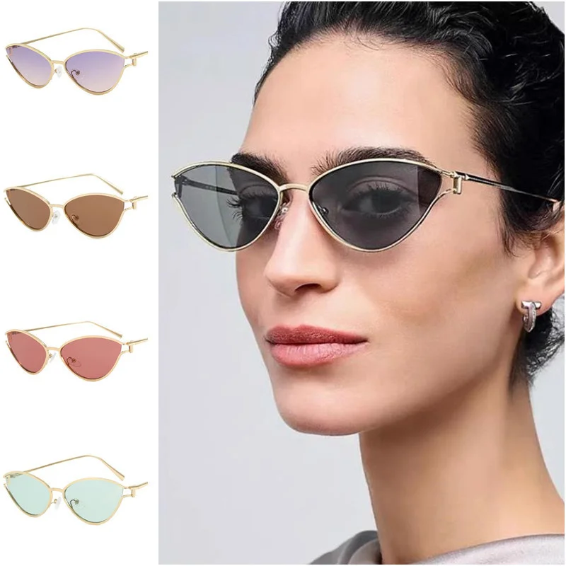 Fashion Unisex Hollow Design Sun Glasse Anti-UV Spectacles Alloy Frame Eyeglasses Ornamental Google Cat Eye Sunglasses
Fashion Unisex Hollow Design Sun Glasse Anti-UV Spectacles Alloy Frame Eyeglasses Ornamental Google Cat Eye Sunglasses