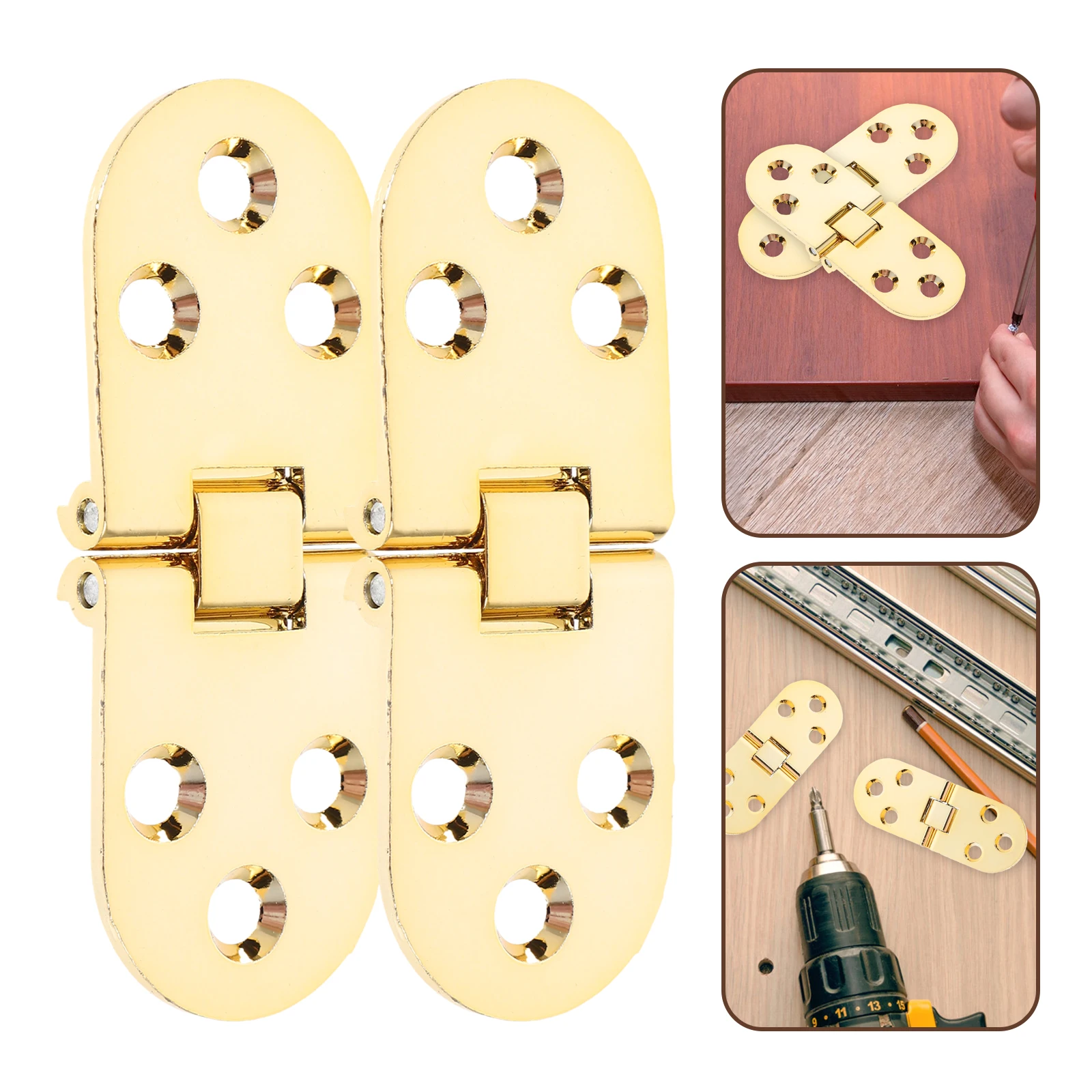 6Pcs Heavy Duty Aluminum Alloy Flip Hinges Folding Table Foldable Hidden Hinges for Dining Office Desks Cupboard Doors 
6Pcs Heavy Duty Aluminum Alloy Flip Hinges Folding Table Foldable Hidden Hinges for Dining Office Desks Cupboard Doors