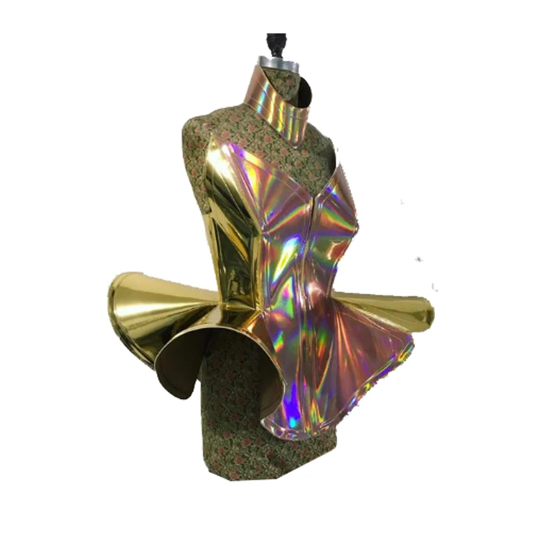 Laser Glitter Sequins Mini Dress Sexy Nightclub Bar DJ Women Singer Stage Wear Clubwear Dancer Performance Costume
Laser Glitter Sequins Mini Dress Sexy Nightclub Bar DJ Women Singer Stage Wear Clubwear Dancer Performance Costume