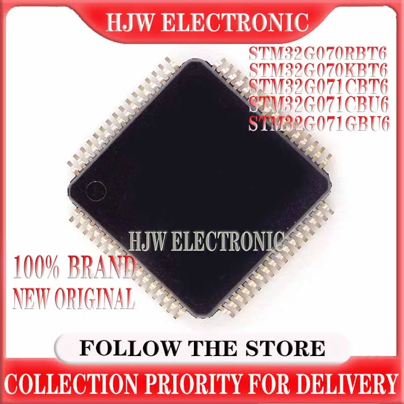 (1piece)100% New STM32G070RBT6 STM32G070KBT6 STM32G071CBT6 STM32G071GBU6 STM32G071CBU6 STM32G 071CBU6 LQFP QFN48 chip IC
(1piece)100% New STM32G070RBT6 STM32G070KBT6 STM32G071CBT6 STM32G071GBU6 STM32G071CBU6 STM32G 071CBU6 LQFP QFN48 chip IC