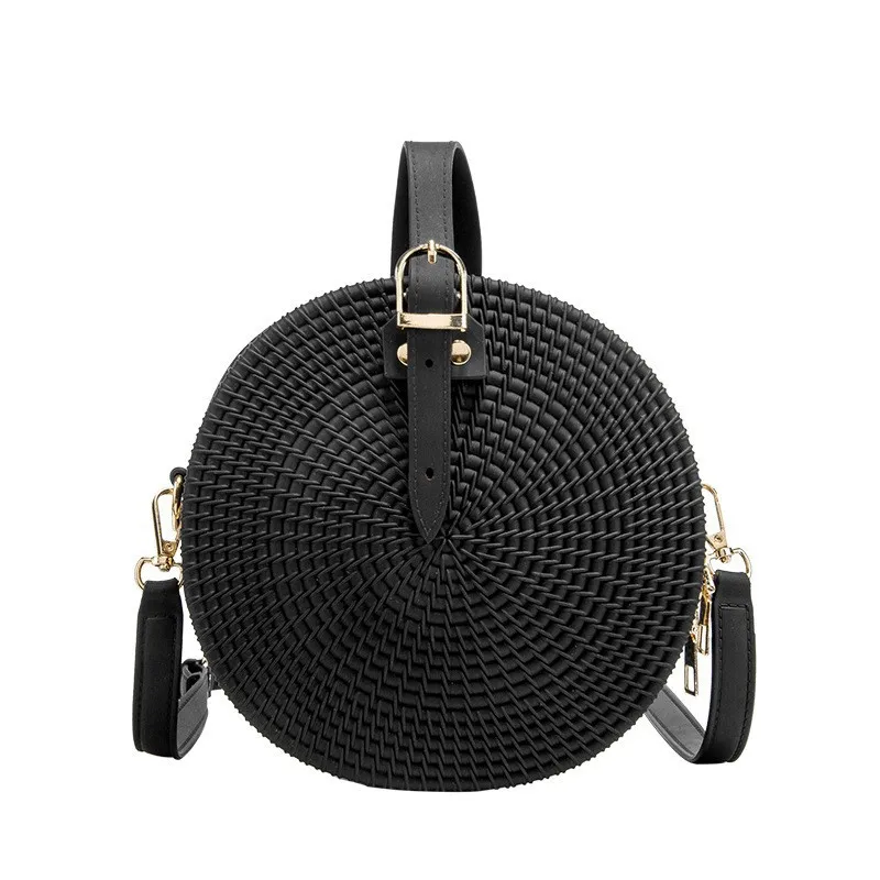 2025 new trend crossbody woven round bag female fashion hundred leisure shoulder handbag PVC jelly bag woven round bags
2025 new trend crossbody woven round bag female fashion hundred leisure shoulder handbag PVC jelly bag woven round bags