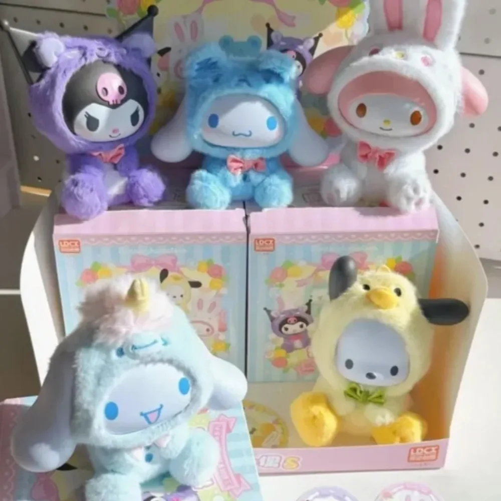Genuine Sanrio Family Friends Series Vinyl Plush Blind Box Removable Headgear Trendy Play Peripheral Ornaments Toys
Genuine Sanrio Family Friends Series Vinyl Plush Blind Box Removable Headgear Trendy Play Peripheral Ornaments Toys
