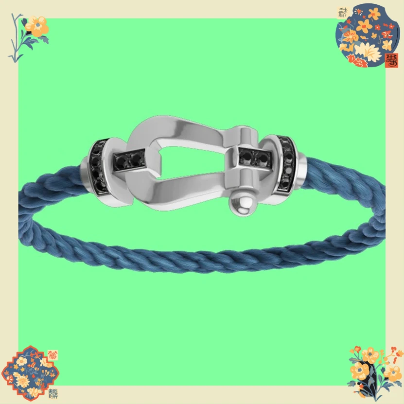 brez 2026 New 925 Silver Green Light blue Nylon L Zircon Bracelet Female Daily Wear Party Party Gifts Luxurious Couple Jewelry
brez 2026 New 925 Silver Green Light blue Nylon L Zircon Bracelet Female Daily Wear Party Party Gifts Luxurious Couple Jewelry