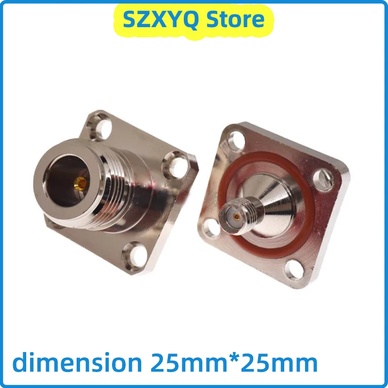 5-20PCS SMA copper RF Connector N/SMA-KKF SMA female adapter N Type/L16 female waterproof square plate flange 25*25 RF adapter
5-20PCS SMA copper RF Connector N/SMA-KKF SMA female adapter N Type/L16 female waterproof square plate flange 25*25 RF adapter