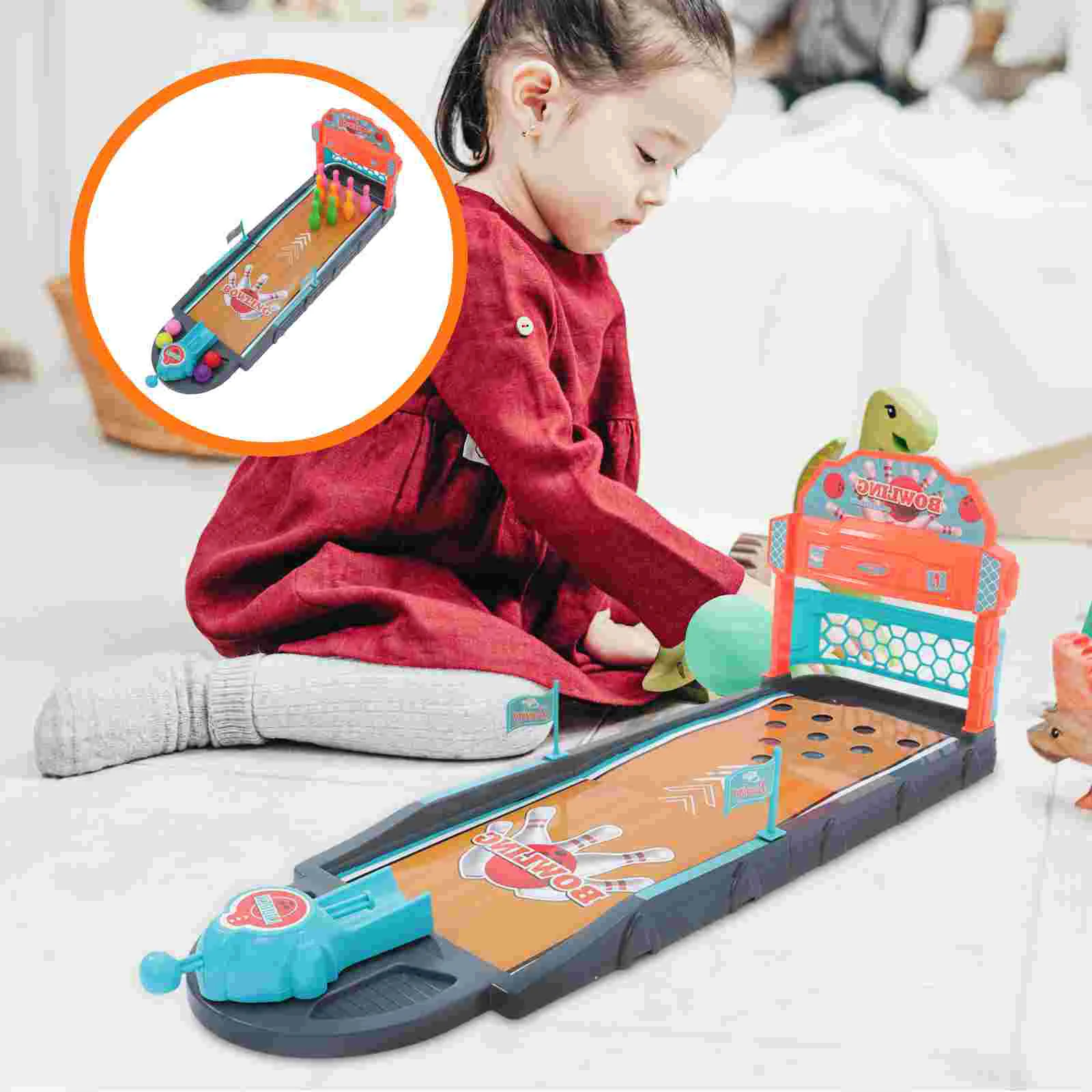 Owling Game Desk Toys Bowling Ball Kids Plastic Games Desktop Abs Children Parent-child
Owling Game Desk Toys Bowling Ball Kids Plastic Games Desktop Abs Children Parent-child