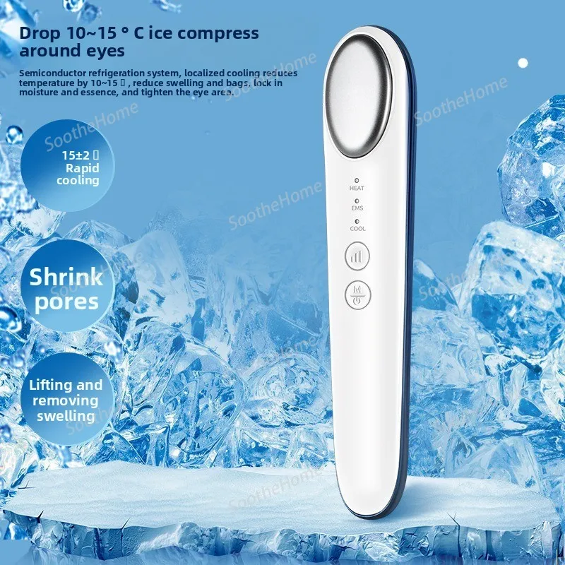 Cold and Hot Compress Eye Beauty Device with Microcurrent Dark Circle Reducing Eye Massage and Import Instrument Tightening Tool
Cold and Hot Compress Eye Beauty Device with Microcurrent Dark Circle Reducing Eye Massage and Import Instrument Tightening Tool