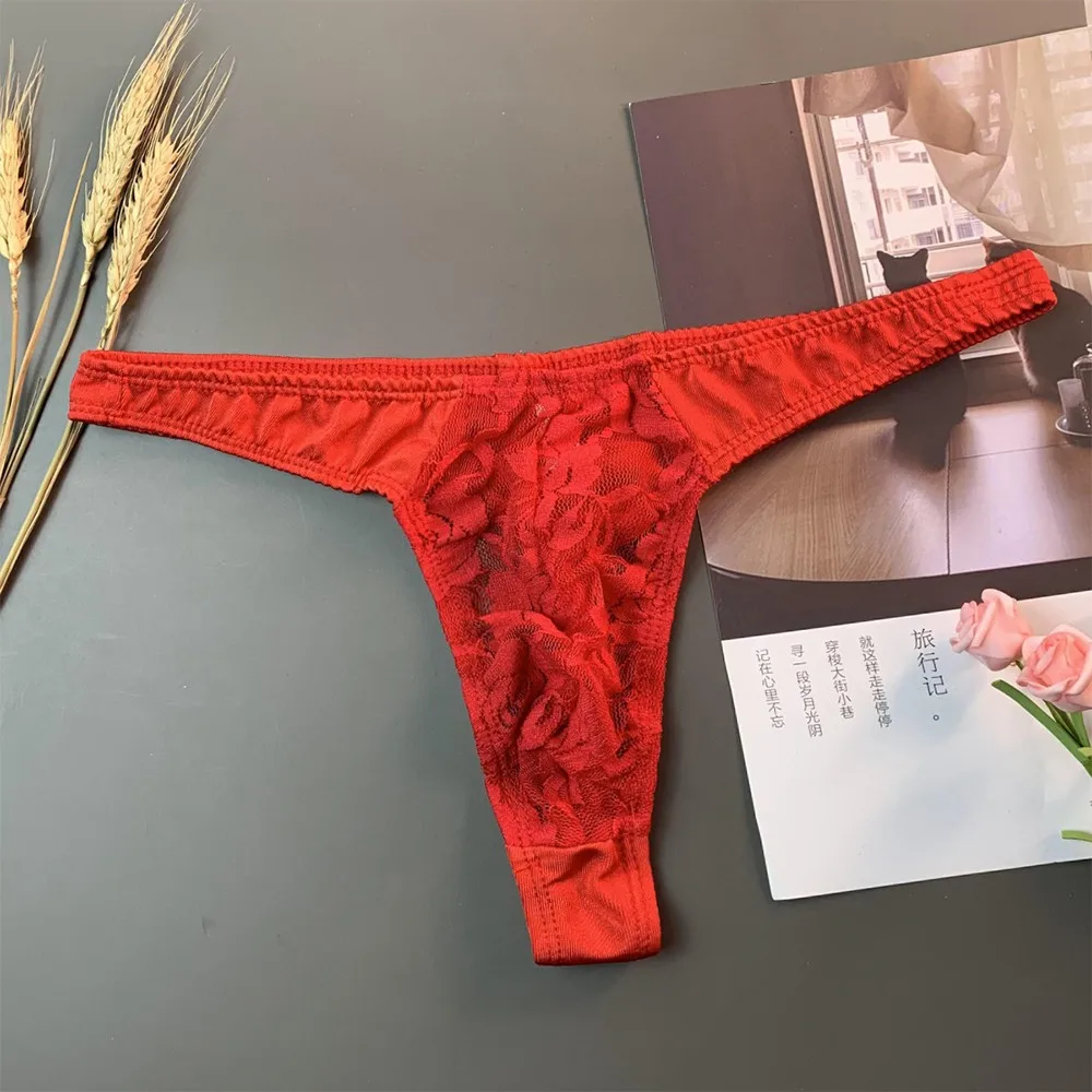 Men Sexy Sissy Pouch Panties Mesh Sheer Lace Briefs G-String Low Rise Underwear Ultra-Thin Lingerie Elastic Underpants Knickers
Men Sexy Sissy Pouch Panties Mesh Sheer Lace Briefs G-String Low Rise Underwear Ultra-Thin Lingerie Elastic Underpants Knickers