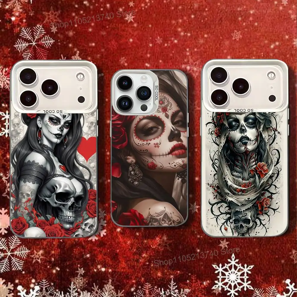 S-Skull Girl C-Catrina Rose For iPhone 15,16,17,11,13,12,14,Pro,SE4,Max,Plus,Air,Mini Anti White Matte Hard Bumper Phone Case
S-Skull Girl C-Catrina Rose For iPhone 15,16,17,11,13,12,14,Pro,SE4,Max,Plus,Air,Mini Anti White Matte Hard Bumper Phone Case
