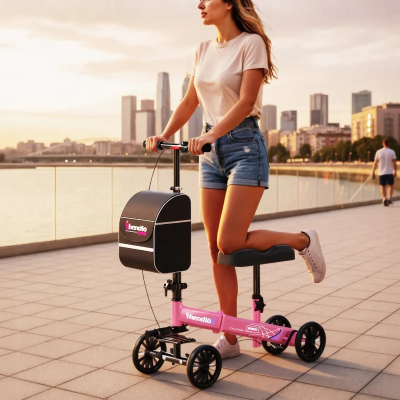 Knee Walker for Foot Fracture, Steerable Leg Walker for Ankle, Non-Weight Bearing Scooter for Leg Surgery, Crutch Alternative
Knee Walker for Foot Fracture, Steerable Leg Walker for Ankle, Non-Weight Bearing Scooter for Leg Surgery, Crutch Alternative