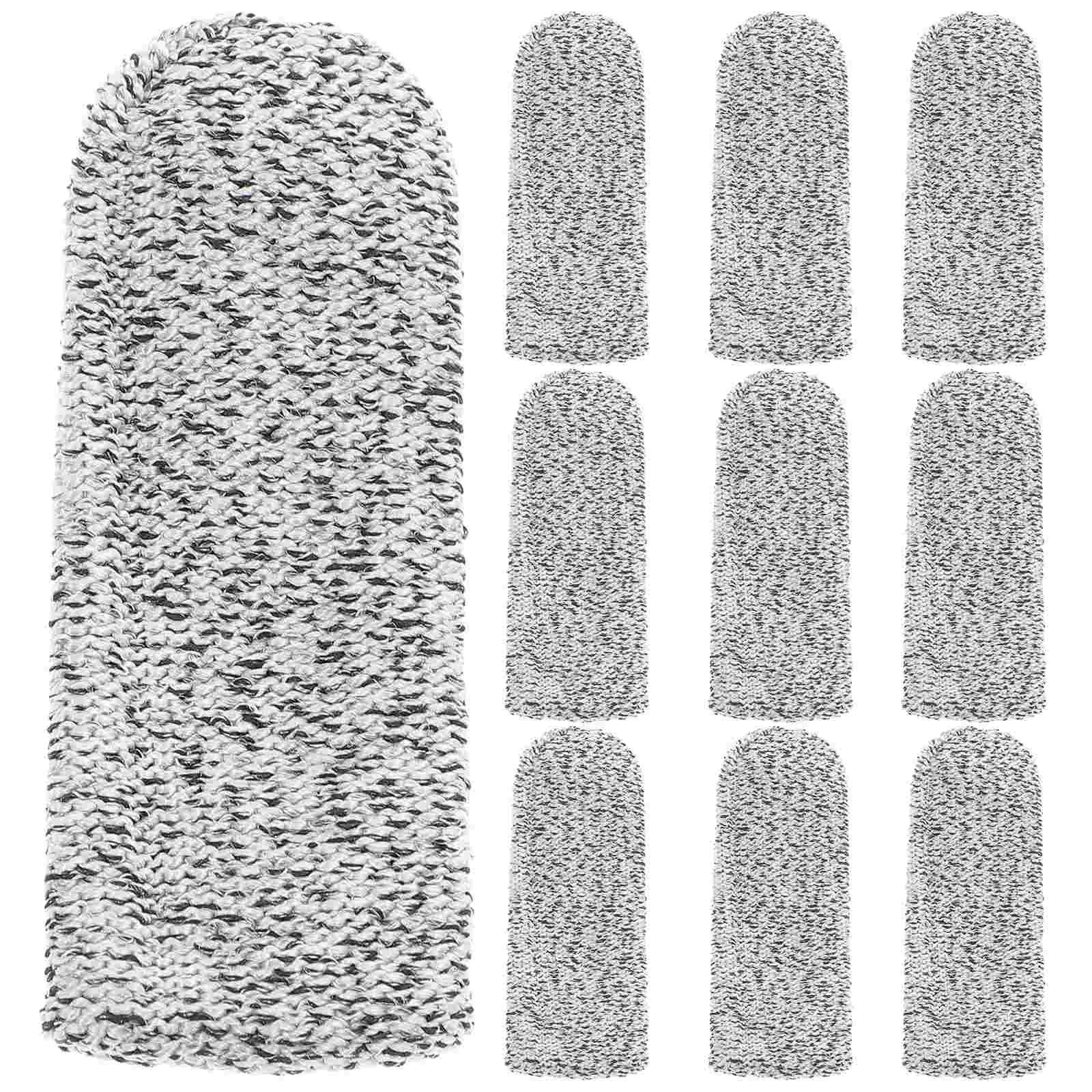 10 Pcs Anti-cut Finger Cot Sleeves for Kitchen Resistant Guards Manual Cots Cutting
10 Pcs Anti-cut Finger Cot Sleeves for Kitchen Resistant Guards Manual Cots Cutting