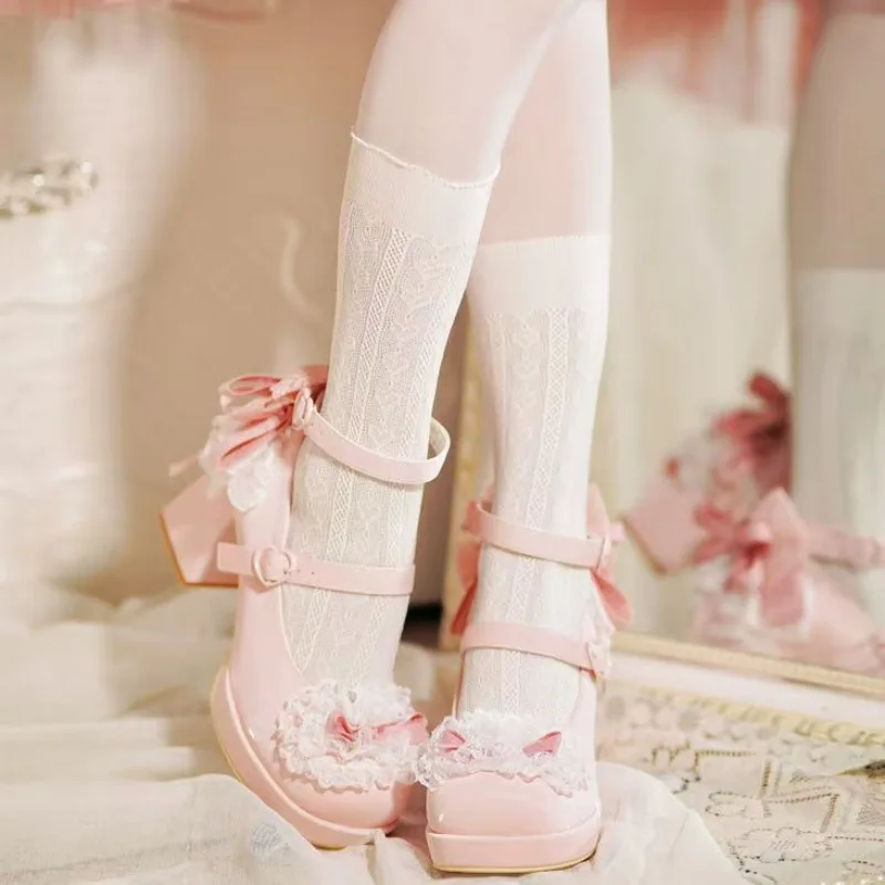 Новинка 2024 года, женская обувь на высоком каблуке с пряжкой, туфли Мэри Джейн, туфли принцессы для косплея Лолиты, туфли-лодочки на платформе, Zapatos De Mujer
Новинка 2024 года, женская обувь на высоком каблуке с пряжкой, туфли Мэри Джейн, туфли принцессы для косплея Лолиты, туфли-лодочки на платформе, Zapatos De Mujer