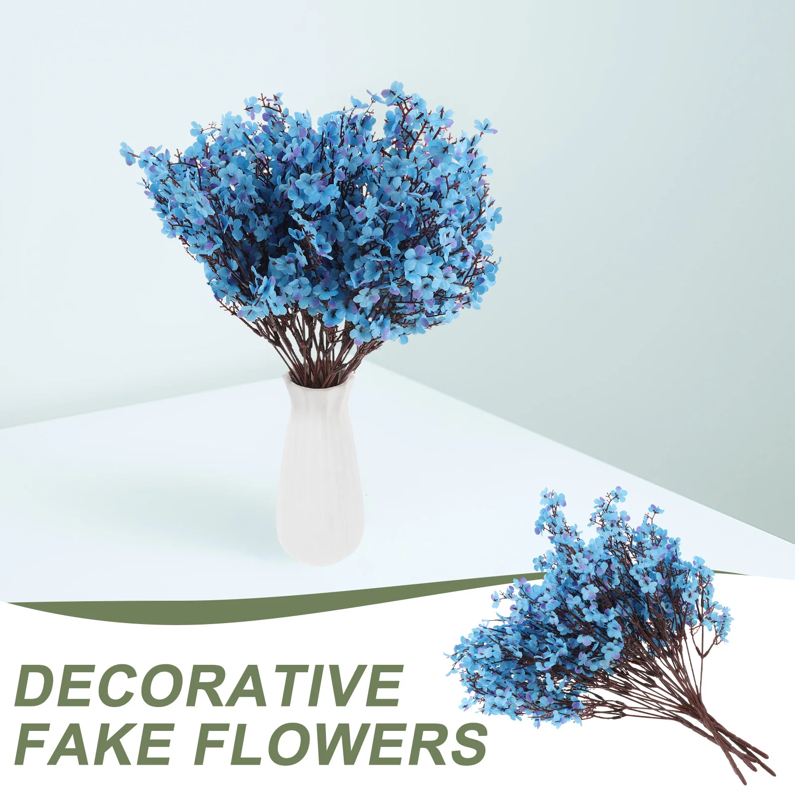 6Pcs Lifelike Artificial Gypsophila Flowers Fake Flower Bouquet for Wedding Home Decor Anniversary Centerpiece Table Decoration
6Pcs Lifelike Artificial Gypsophila Flowers Fake Flower Bouquet for Wedding Home Decor Anniversary Centerpiece Table Decoration