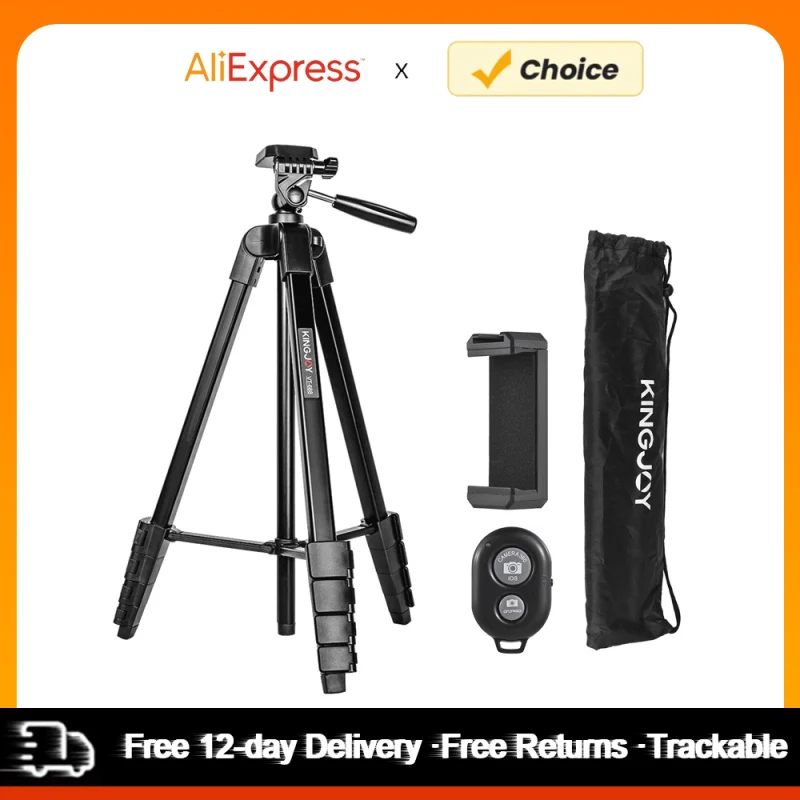 KINGJOY VT-688 675-inch Tripod Stand Desktop Tripod Stand 2kg Load Capacity 5 Level Height Adjustable with Pan Tilt Ballhead
KINGJOY VT-688 675-inch Tripod Stand Desktop Tripod Stand 2kg Load Capacity 5 Level Height Adjustable with Pan Tilt Ballhead