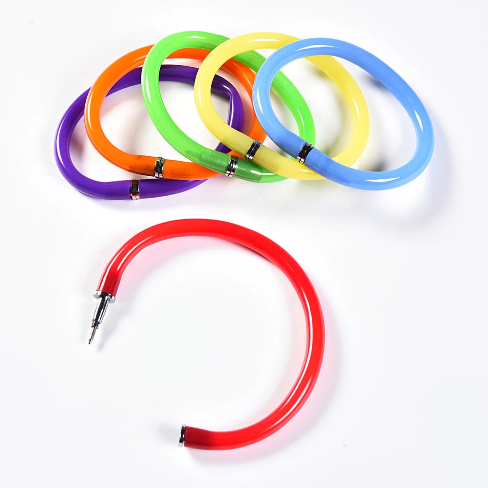 10pcs Novelty Creative Candy Color Bracelet Ballpoint Pen Bendable Bracelets for Student and Children's Creative Stationery
10pcs Novelty Creative Candy Color Bracelet Ballpoint Pen Bendable Bracelets for Student and Children's Creative Stationery