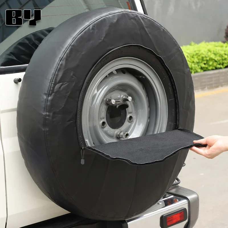 Car Spare Tire Cover Waterproof UV Protection Wheel Cover for Toyota LC76 2007+ Leather black
Car Spare Tire Cover Waterproof UV Protection Wheel Cover for Toyota LC76 2007+ Leather black