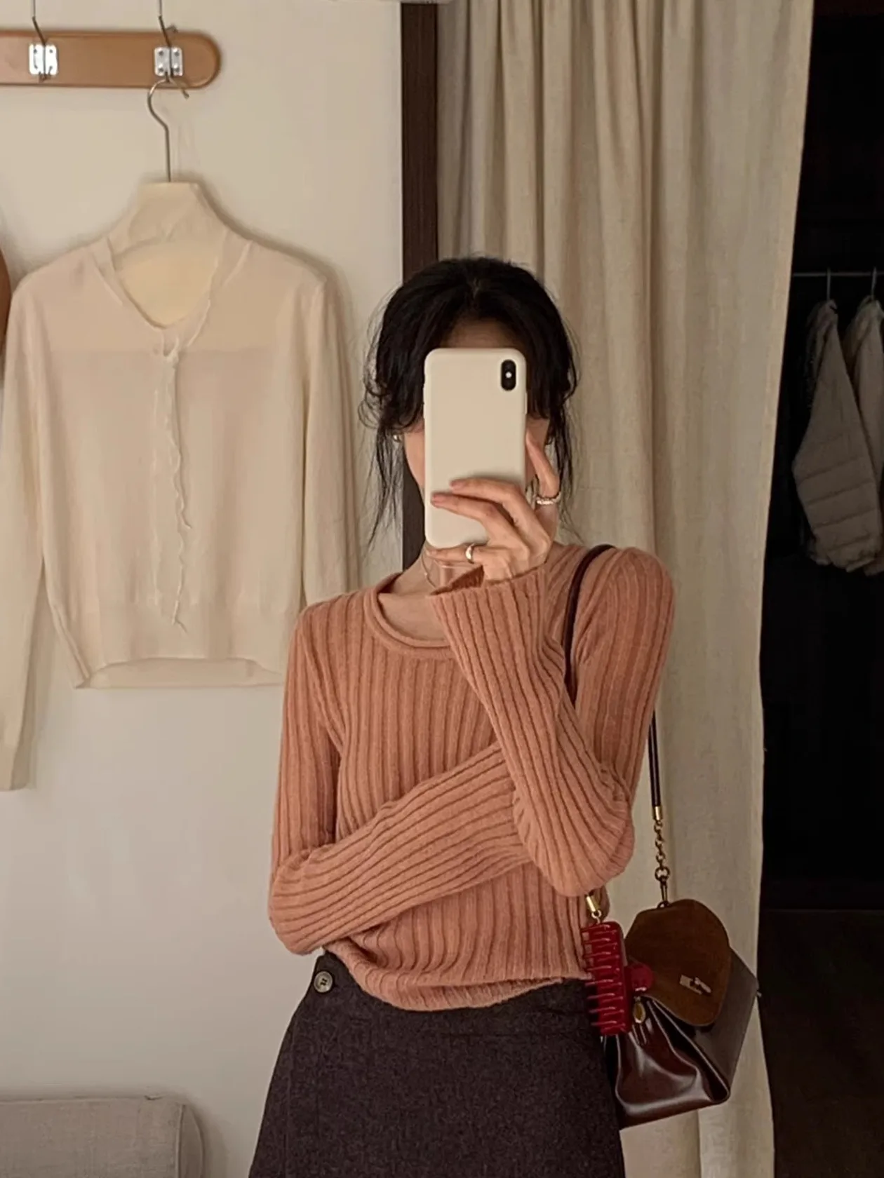 BRIVIN Korean Sle Pink Alpaca Knitwear Women's Long Sve Crew Ne Slim Fit Base Layer Top for Winter New Arrival
BRIVIN Korean Sle Pink Alpaca Knitwear Women's Long Sve Crew Ne Slim Fit Base Layer Top for Winter New Arrival