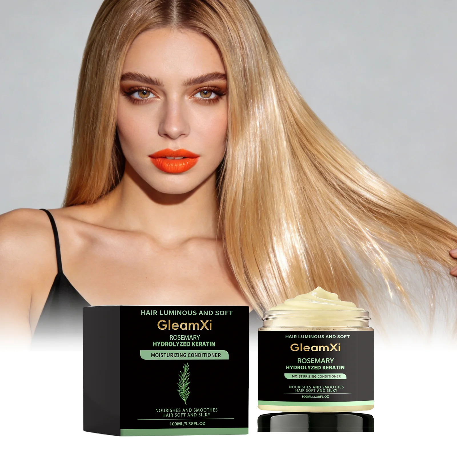 Nourishing Rosemary Hair Conditioner Deeply Improve Hair Softness Smooth Texture Boost Scalp Hair Vitality Professional Daily
Nourishing Rosemary Hair Conditioner Deeply Improve Hair Softness Smooth Texture Boost Scalp Hair Vitality Professional Daily