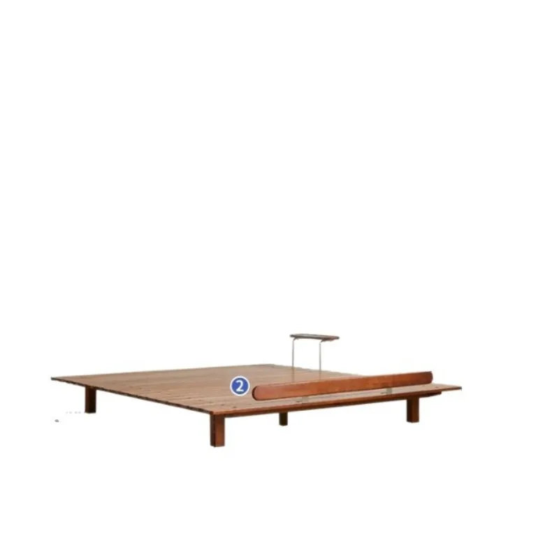 Japanese-style cherry wood tatami bed 1.8 meters double simple modern master bedroom suspended bed, medieval style
Japanese-style cherry wood tatami bed 1.8 meters double simple modern master bedroom suspended bed, medieval style