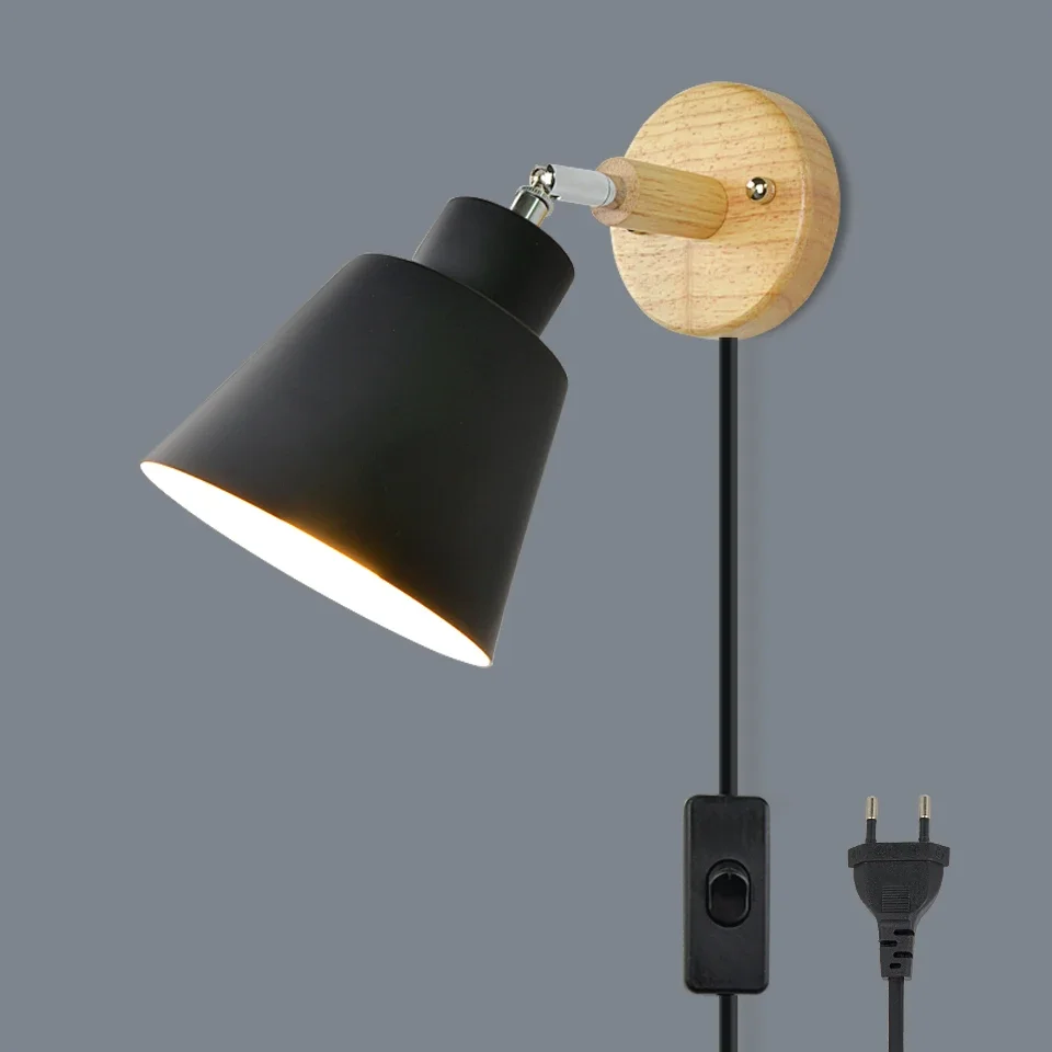 Настенный светильник Nordic для дома, DIY E27, деревянный, 6 цветов, вилка европейского/UL 350 ° Настенные светильники для гостиной, спальни, прохода, бра, светильники Decov
Настенный светильник Nordic для дома, DIY E27, деревянный, 6 цветов, вилка европейского/UL 350 ° Настенные светильники для гостиной, спальни, прохода, бра, светильники Decov