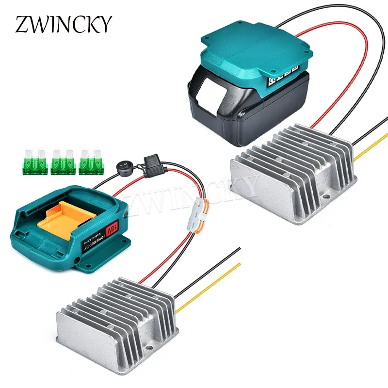 DC 18V to 12V Step-Down Converter for Makita 18V batteries For Power Wheel Battery Adapter 15A 180W Buck Converter Regulator
DC 18V to 12V Step-Down Converter for Makita 18V batteries For Power Wheel Battery Adapter 15A 180W Buck Converter Regulator