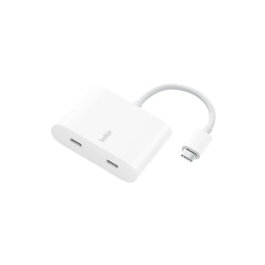 USB C Splitter - Dual Port Hub - 1 x USB-C 3.2 Gen2 Port and 1 x 100W PD Port - Simultaneous Data Transfer and iPhone Charger F
USB C Splitter - Dual Port Hub - 1 x USB-C 3.2 Gen2 Port and 1 x 100W PD Port - Simultaneous Data Transfer and iPhone Charger F