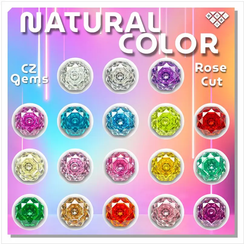 Cubic Zirconia Stone Excellent Natural Colorful Millennium Octagon Rose Cut High Carbon Diamond For Jewelry Setting&Custom
Cubic Zirconia Stone Excellent Natural Colorful Millennium Octagon Rose Cut High Carbon Diamond For Jewelry Setting&Custom