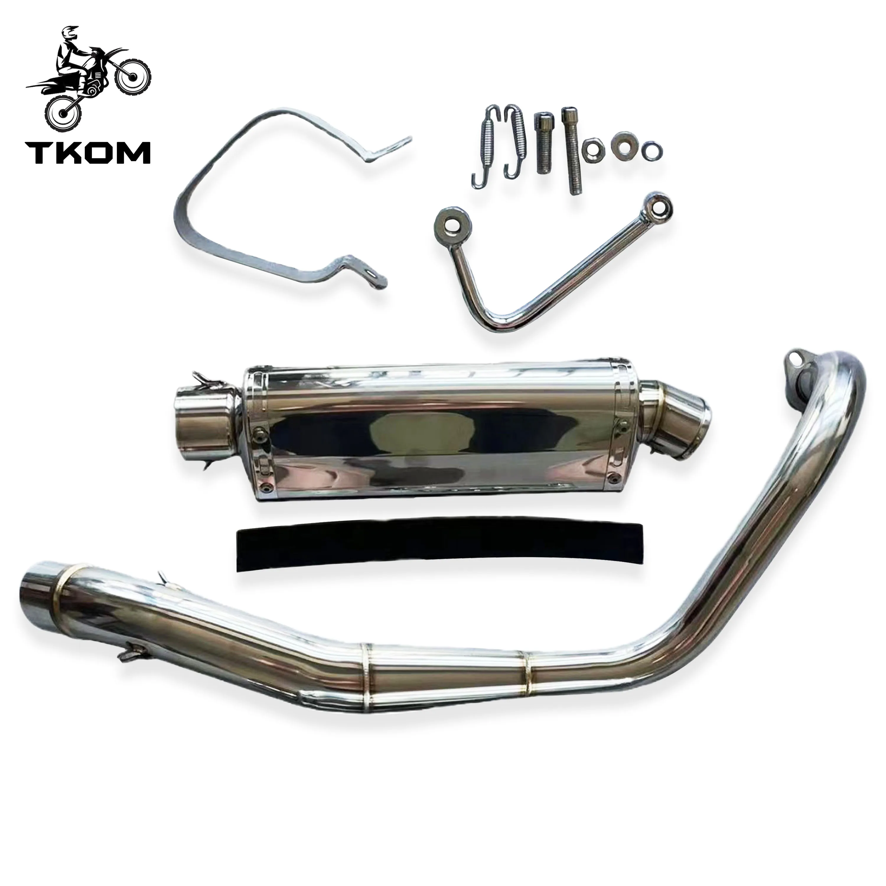 Даунпайп глушителя из нержавеющей стали CT70 для двигателей DAX CT70 и 70 куб.см
Даунпайп глушителя из нержавеющей стали CT70 для двигателей DAX CT70 и 70 куб.см