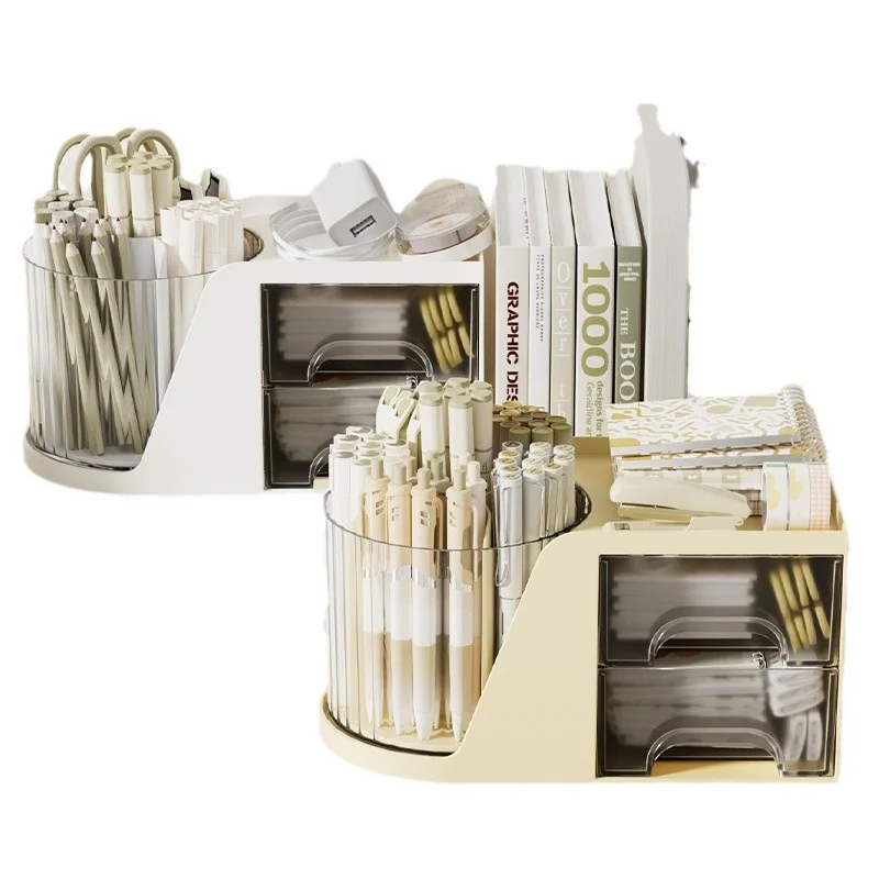 Rotating Makeup Brush Storage Container 360° Desktop Storage Box Pen Container Multi-Layer Storage Shelf Bathroom Bedroom
Rotating Makeup Brush Storage Container 360° Desktop Storage Box Pen Container Multi-Layer Storage Shelf Bathroom Bedroom
