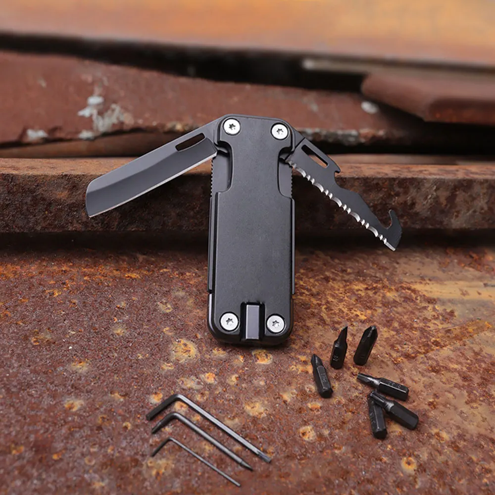 EDC Multi-functional Screwdriver With Several Screw Bits Mini Knife Tool Bottle Opener Outdoor Emergency Repair Tools NA72
EDC Multi-functional Screwdriver With Several Screw Bits Mini Knife Tool Bottle Opener Outdoor Emergency Repair Tools NA72
