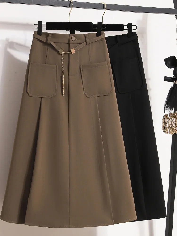 Plus size 2023 Autumn and Winter High Waist A Word Suit Skirt Women'sKorean Design Sense Niche All-Match Long Skirt
Plus size 2023 Autumn and Winter High Waist A Word Suit Skirt Women'sKorean Design Sense Niche All-Match Long Skirt