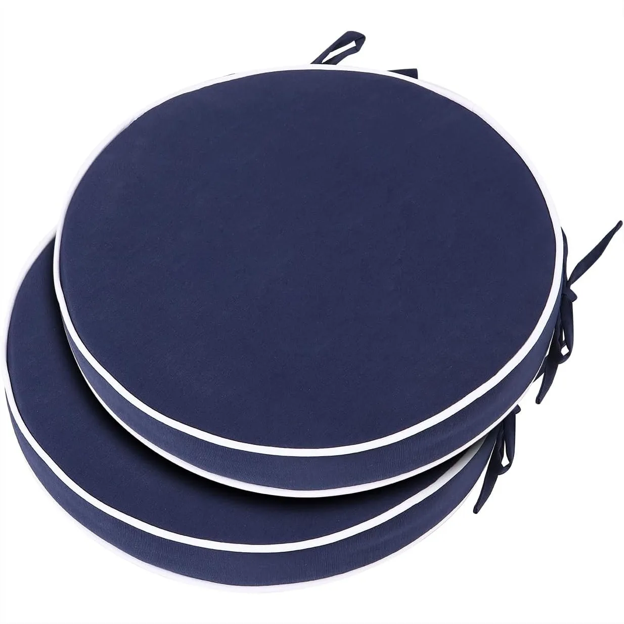 Outdoor Bistro Chair Cushions Set of 2, Waterproof 15 Inch Round Seat Cushions with Ties for Patio Deck Furniture
Outdoor Bistro Chair Cushions Set of 2, Waterproof 15 Inch Round Seat Cushions with Ties for Patio Deck Furniture