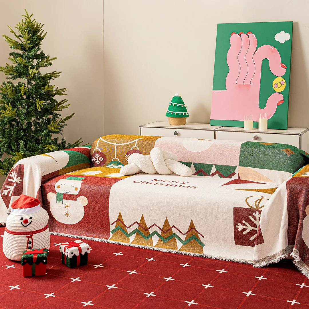 Christmas Festival Decoration Chenille Sofa Cover,All Seasons Blanket Sofa Towel,Living Room Sofa Cover,Anti-cat Scratch Cover
Christmas Festival Decoration Chenille Sofa Cover,All Seasons Blanket Sofa Towel,Living Room Sofa Cover,Anti-cat Scratch Cover
