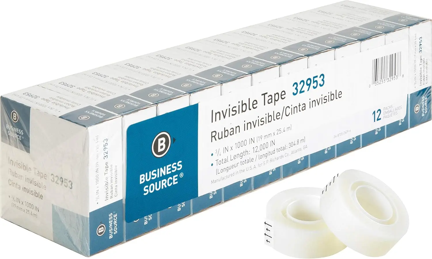 Invisible Tape Value Pack for Paper and Copies
Invisible Tape Value Pack for Paper and Copies