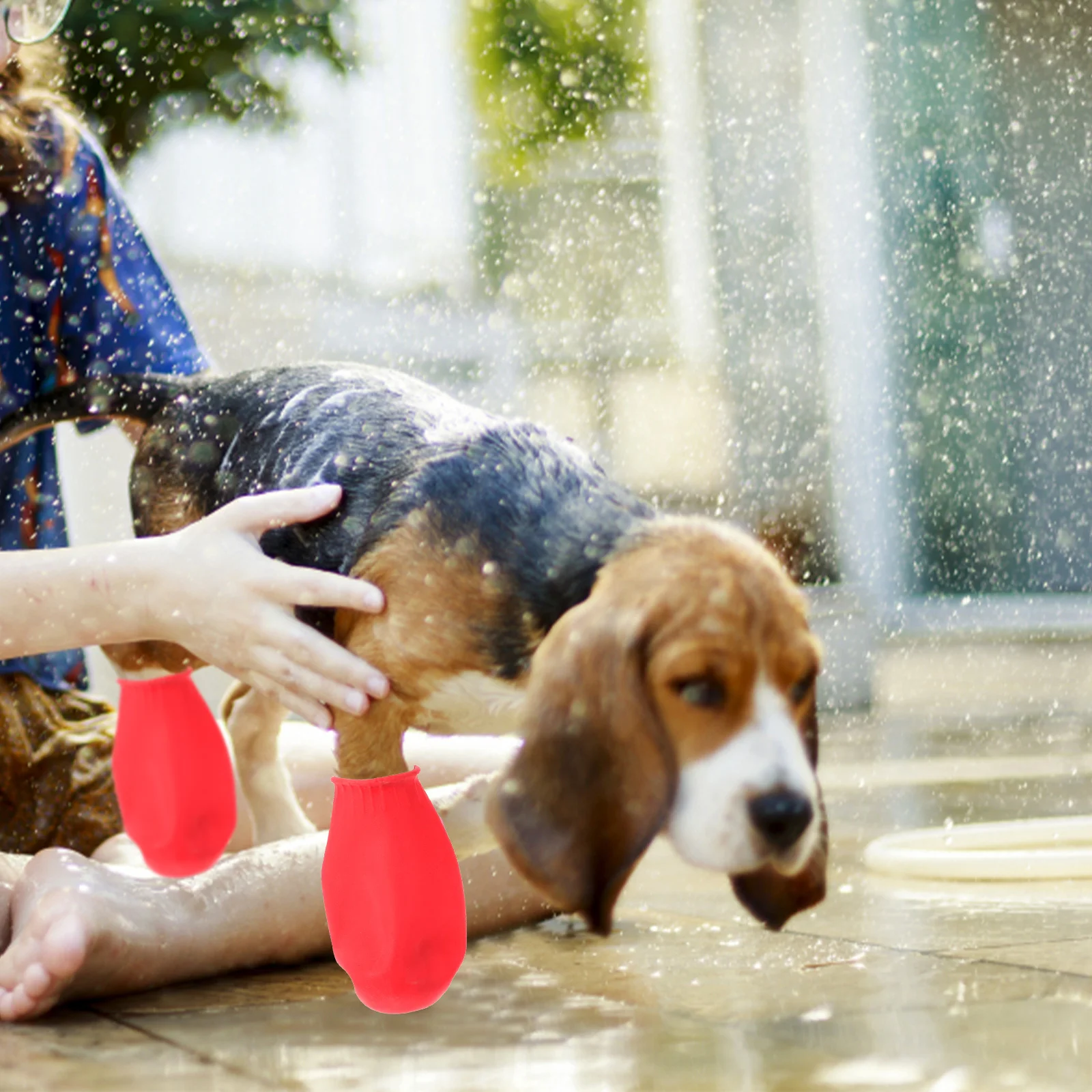 4 Pcs Dog Boots Waterproof Foot Protector for Dogs Shoes Socks Outdoor Pet
4 Pcs Dog Boots Waterproof Foot Protector for Dogs Shoes Socks Outdoor Pet