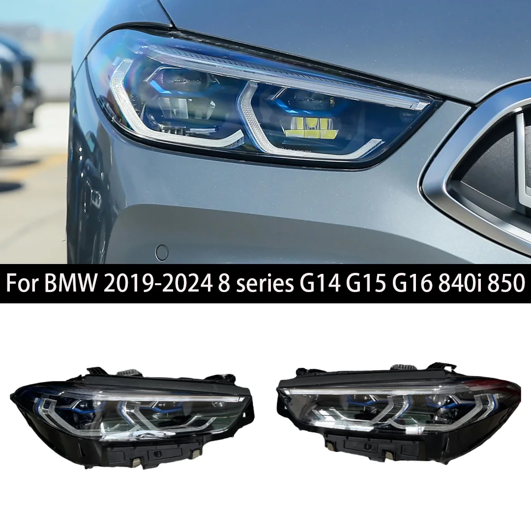 For BMW 2019-2024 8 Series G14 G15 G16 840i 850L Original Laser Headlight Assembly
For BMW 2019-2024 8 Series G14 G15 G16 840i 850L Original Laser Headlight Assembly
