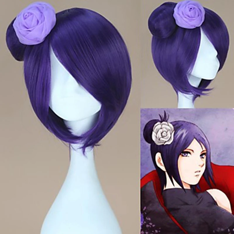 Synthetic Hair Kona Cosplay Wigs Women Dark Purple Costume Cosplay Wig (no flower)
Synthetic Hair Kona Cosplay Wigs Women Dark Purple Costume Cosplay Wig (no flower)