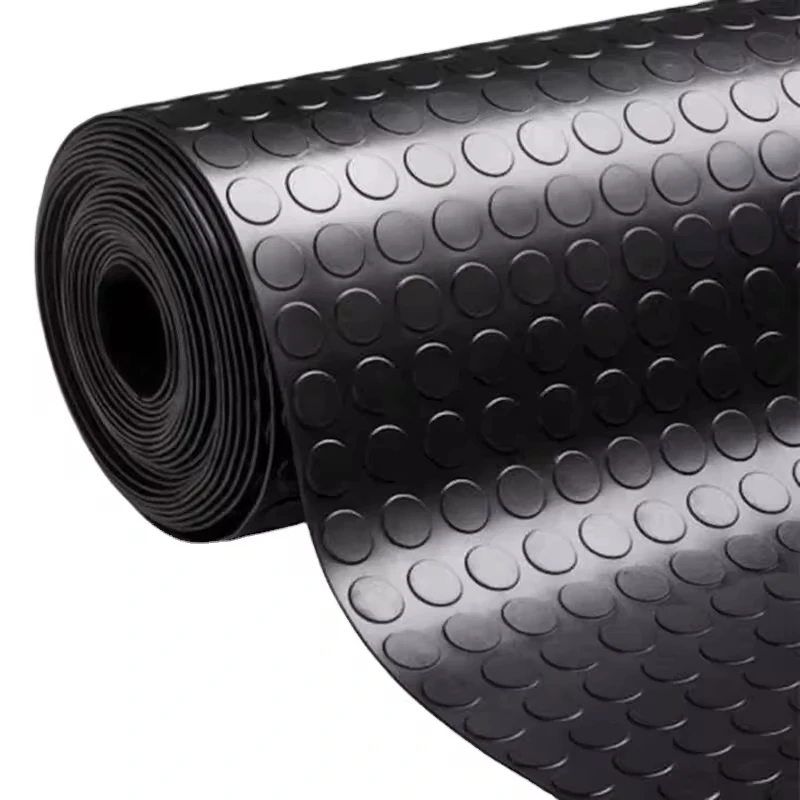 3mm Black Flexible Wear Proof Anti slip Waterproof Coin Round Button Garden Walkway Rubber Sheet Floor Mat Roll
3mm Black Flexible Wear Proof Anti slip Waterproof Coin Round Button Garden Walkway Rubber Sheet Floor Mat Roll