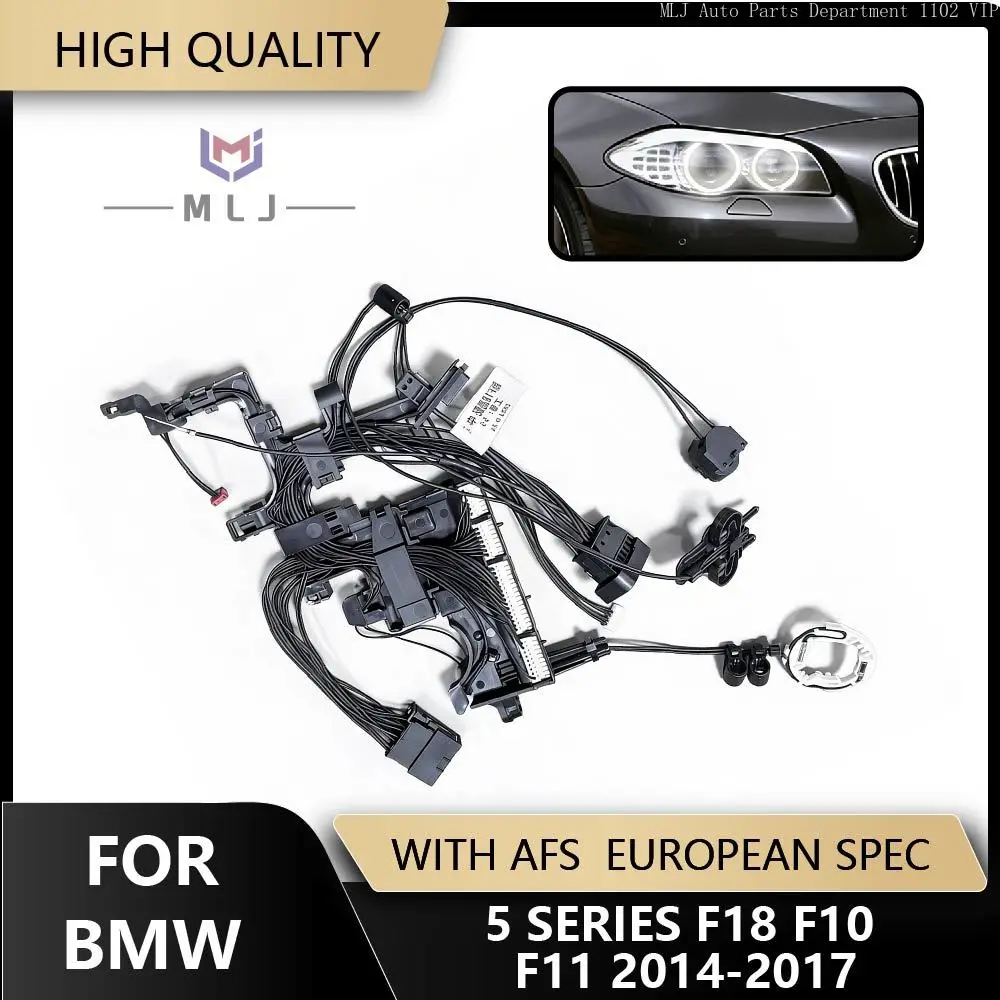 For 2014-2017 BMW 5 Series F10 F18 523 525 528 535 530 EU Version With AFS/ Non AFS Wiring Harness Plug Harness Internal Wiring
For 2014-2017 BMW 5 Series F10 F18 523 525 528 535 530 EU Version With AFS/ Non AFS Wiring Harness Plug Harness Internal Wiring