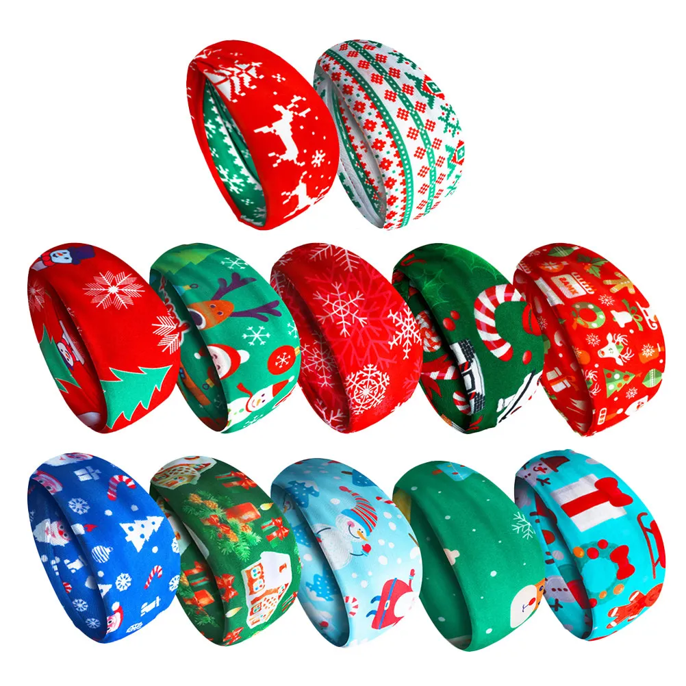 12pcs Sport Headbands Christmas Theme Breathable Stretchy Hair Bands For Yoga Running Hair Accessories
12pcs Sport Headbands Christmas Theme Breathable Stretchy Hair Bands For Yoga Running Hair Accessories