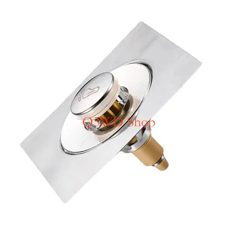 Q5WD Shower Drain Bounce Type Foot Floor Drain Shower Room Push Down Drain Plug
Q5WD Shower Drain Bounce Type Foot Floor Drain Shower Room Push Down Drain Plug
